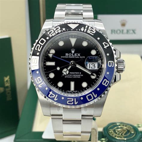 2018 rolex batman price|Batman Rolex unworn for sale.